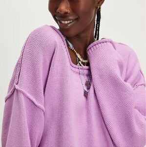 FREE PEOPLE Lavender "Ella roll neck" Sweater (XS)